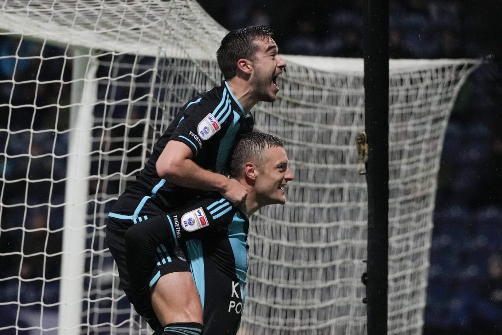 Jamie Vardy (37) mot ny kontrakt 1 Leicester City, Jamie Vardy og Harry Winks