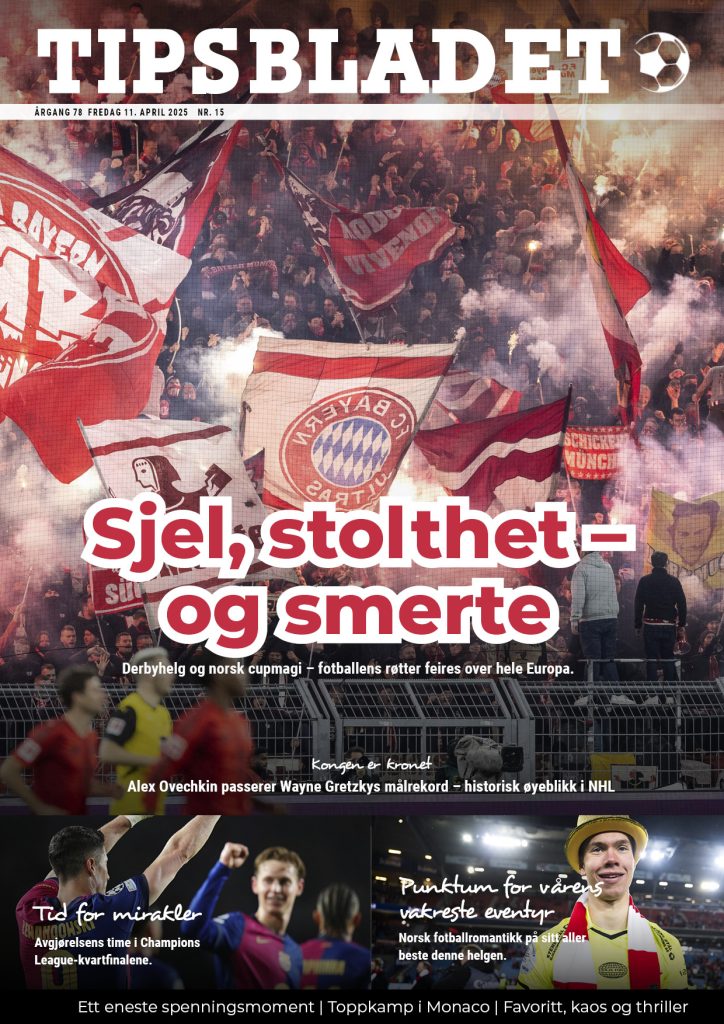 Tipsbladet utgave 15-2025 1 Tipsbladet utgave 15-2025