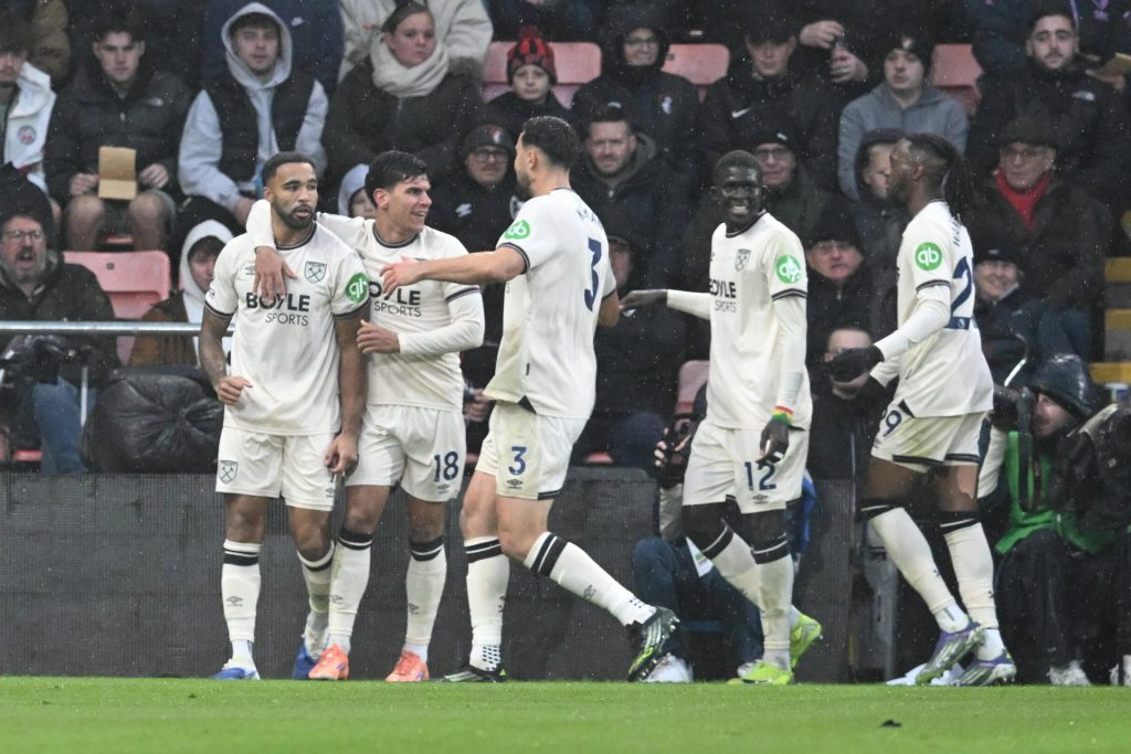 BOURNEMOUTH - WEST HAM 2-2 Callum Wilson West Ham. Credit IMAGO Pro Sports Images