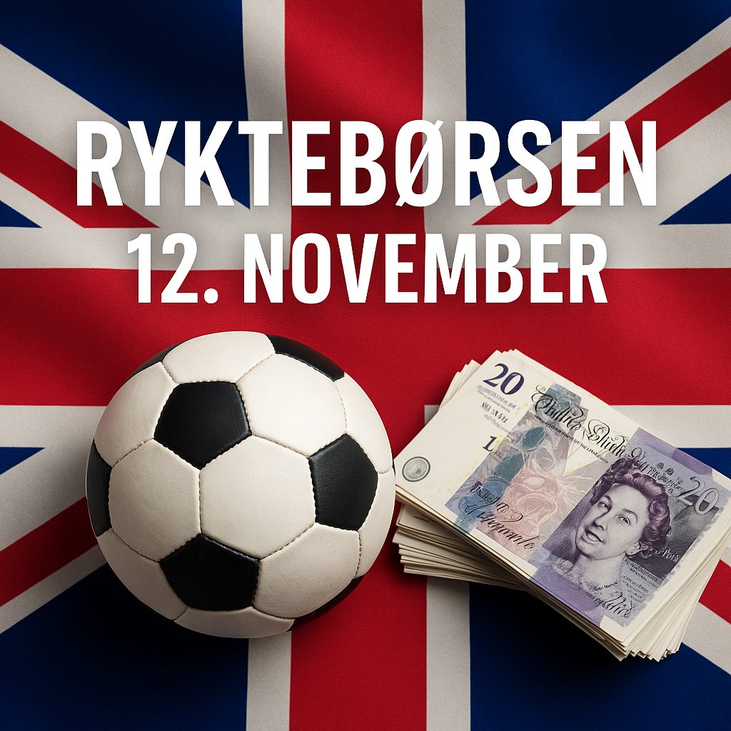 Ryktebørsen, 12. november: Lang kø for Guehi 1 Ryktebørsen, 12. november: Lang kø for Guehi rykteborsen 12. november Ryktebørsen