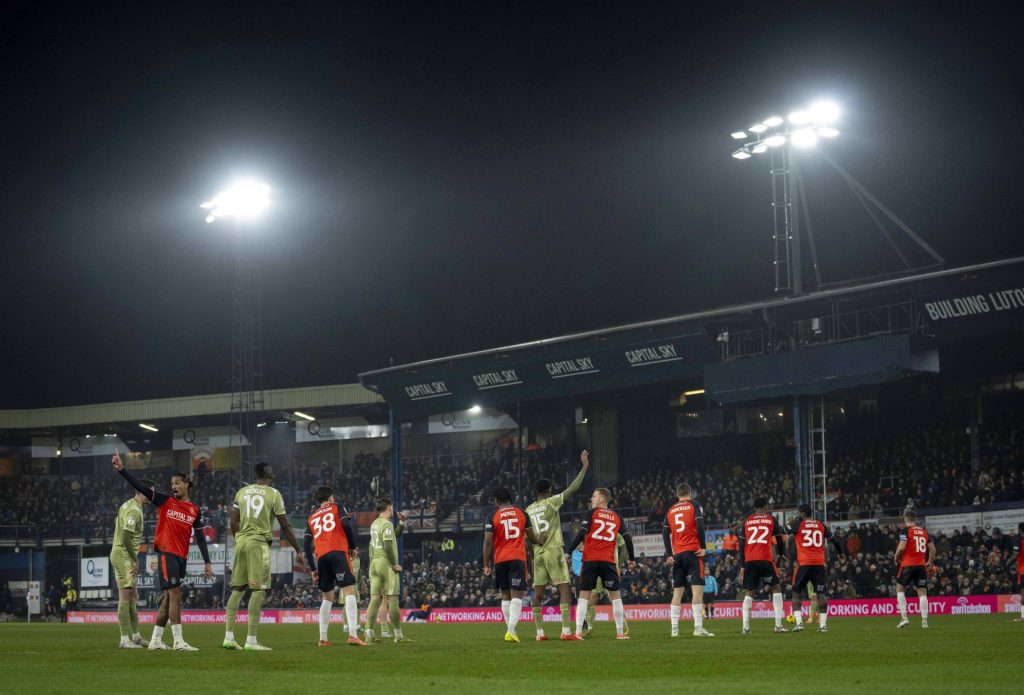 Luton Town. Kenilworth Road. League One: Credit IMAGO / Focus Images