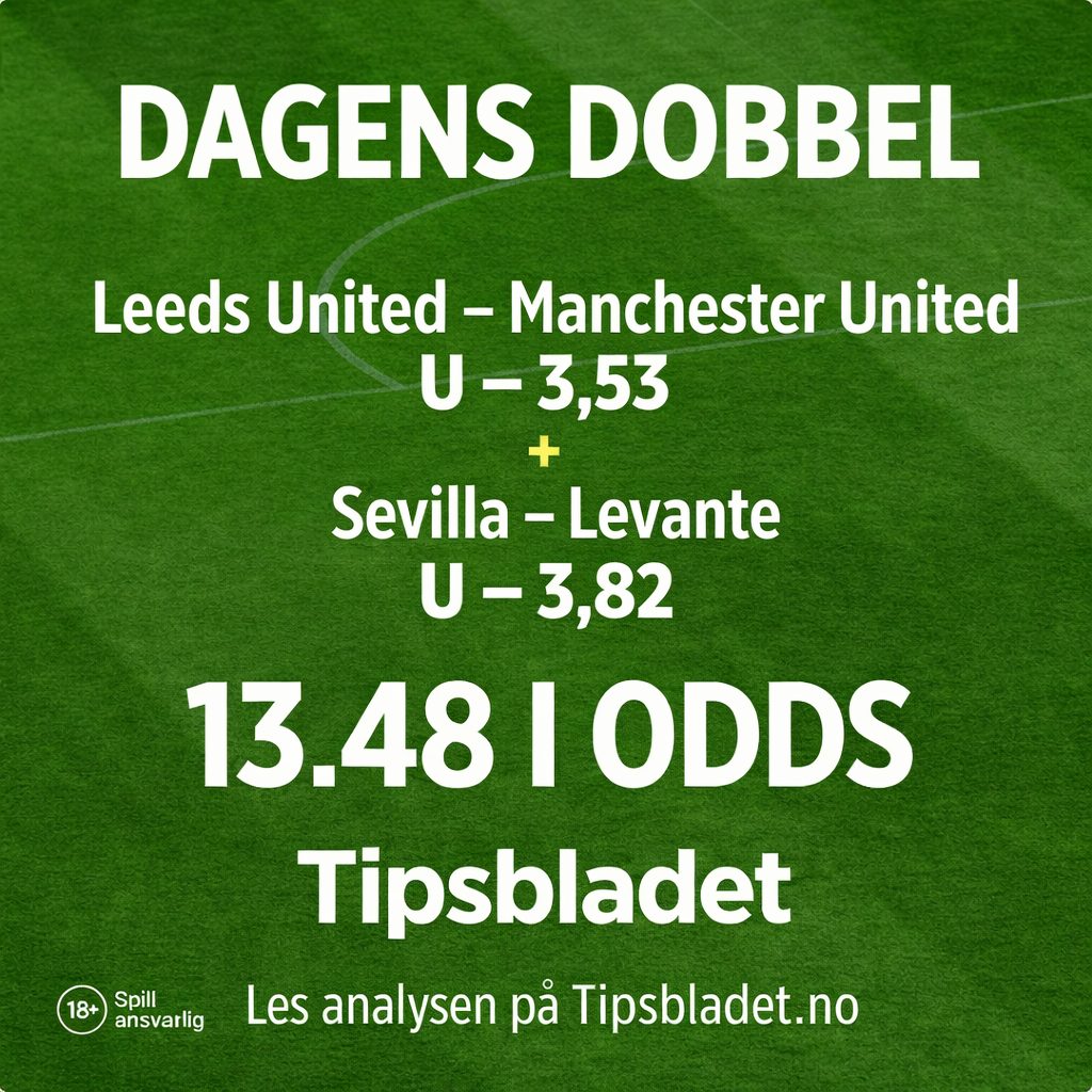 Dagens dobbel søndag 4. januar