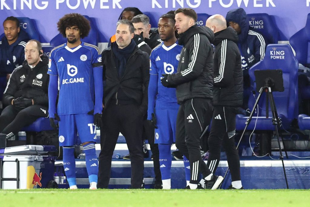 Marti Cifuentes og Andy King. Leicester 