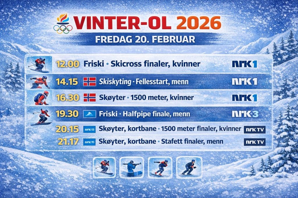Vinter-OL 2026 fredag