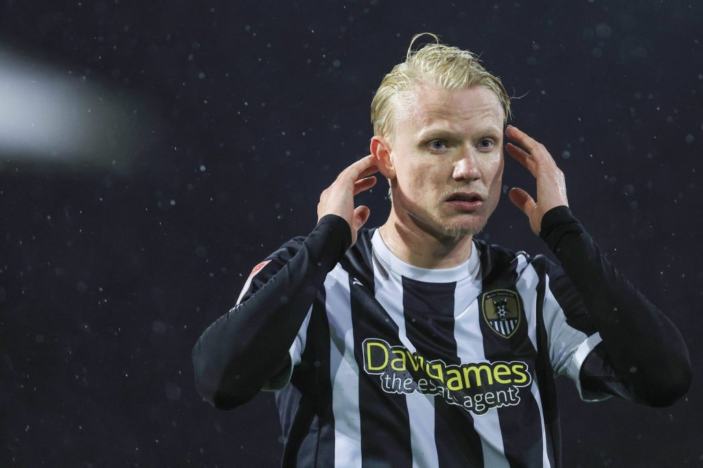 Harald Tangen og Notts County vil rykke opp fra League Two