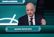 Fifa-president Gianni Infantino har fortsatt en jobb foran seg for å sikre at Iran kommer til VM. Foto: Darryl Dyck / The Canadian Press via AP / NTB