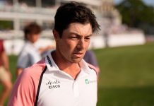 Viktor Hovland har fått motgang på de to siste rundene i PGA-turneringen i South Carolina