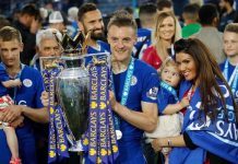 Leicester-anke avvist – poengstraffen står ved lag Daværende Leicester-spiller Jamie Vardy med Premier League-trofeet i 2016. Klubbens anke mot en poengstraff ble onsdag avvist