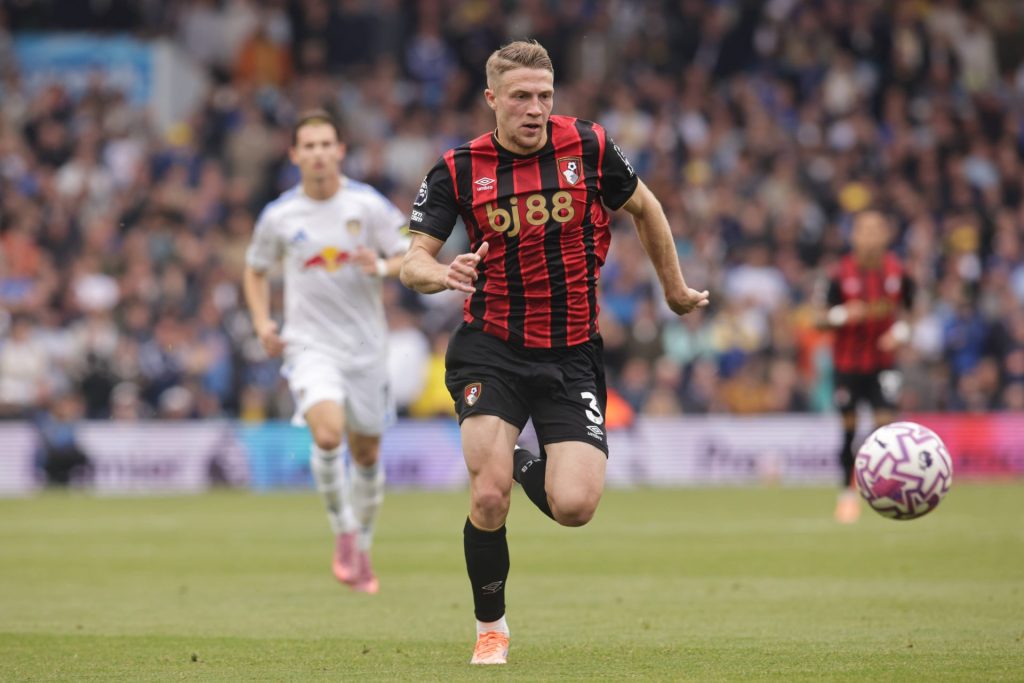 Premier League: Bournemouth - Leeds Adrien Truffert Bournemouth Credit IMAGO