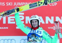 Robert Kranjec er på sykehus. Foto: Primoz Lovric / NTB