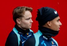 Kompisene Andreas Schjelderup og Antonio Nusa under en trening i fjor. Foto: Fredrik Varfjell / NTB