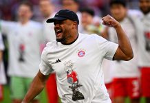 Vincent Kompany og Bayern er i kjempeform. Foto: Tom Weller/dpa via AP / NTB