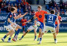 Det endte 2-2 mellom Aalesund og KFUM Oslo. Foto: Frederik Ringnes / NTB