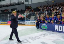 Storhamars trener Petter Thoresen fikk onsdag vite hvilke lag som venter i mesterligaen. Foto: Lise Åserud / NTB