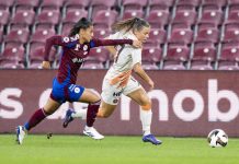 Haavi og Brennskog-Dorsin ble cupmestere i Italia Emilie Haavi vant nok en tittel med Roma. Martial Trezzini / Keystone via AP / NTB
