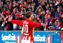 Det blir fotballfest. Foto: Rune Stoltz Bertinussen / NTB