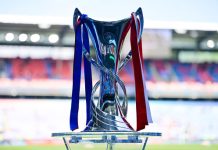 Graham Hansen starter på Ullevaal som en av tre norske i CL-finalen Pokalen som venter på vinneren av lørdagens mesterligafinale på Ullevaal stadion. Foto: Annika Byrde / NTB