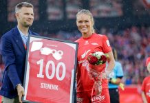 Brann-spiller legger opp midt i sesongen Ingrid Stenevik spilte sin 100. Brann-kamp i fjor høst. Foto: Paul S. Amundsen / NTB
