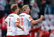 Eid med mål og assist da Fredrikstad vendte til seier over Start Daniel Eid ble helt for Fredrikstad med mål og assist da laget vendte til 2-1-seier over Start. Foto: Thomas Andersen / NTB