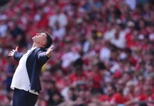 Hull rykket opp til Premier League – slo Middlesbrough i opprykksfinalen på Wembley Hull City manager Sergej Jakirovic. Foto: Adam Davy / AP / NTB