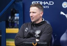 Fem i støtteapparatet slår følge med Pep – ferdige i City Pep Lijnders er ferdig i Manchester City. Foto: Jon Super / AP / NTB