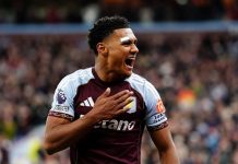 Ollie Watkins er i form. Foto: Jacob King / PA via AP / NTB