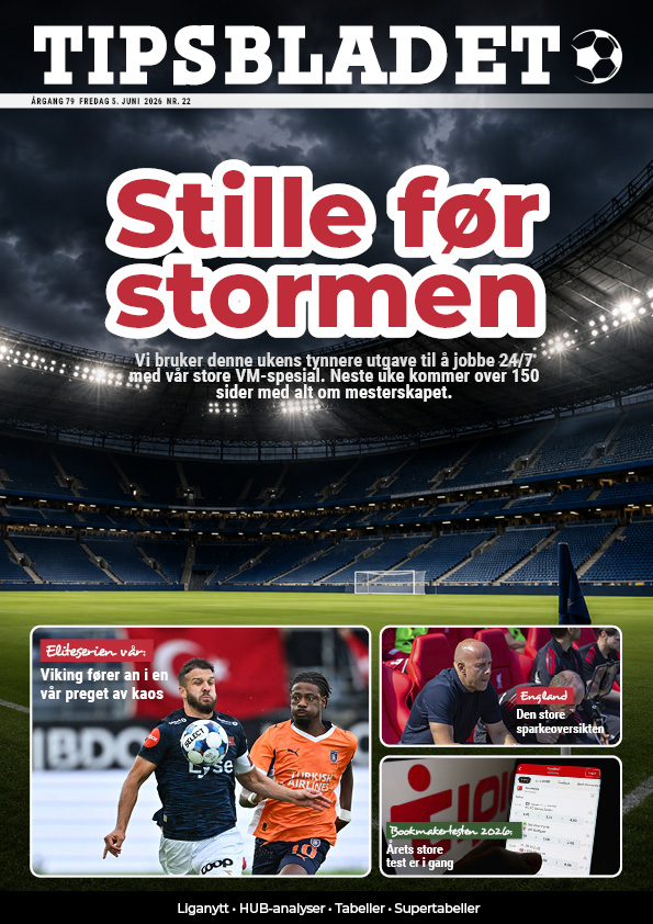 Tipsbladet utgave 22-2026
