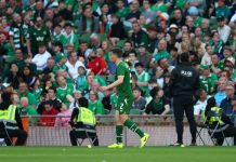 Da Irland spilte hjemmekamp mot Qatar i mai