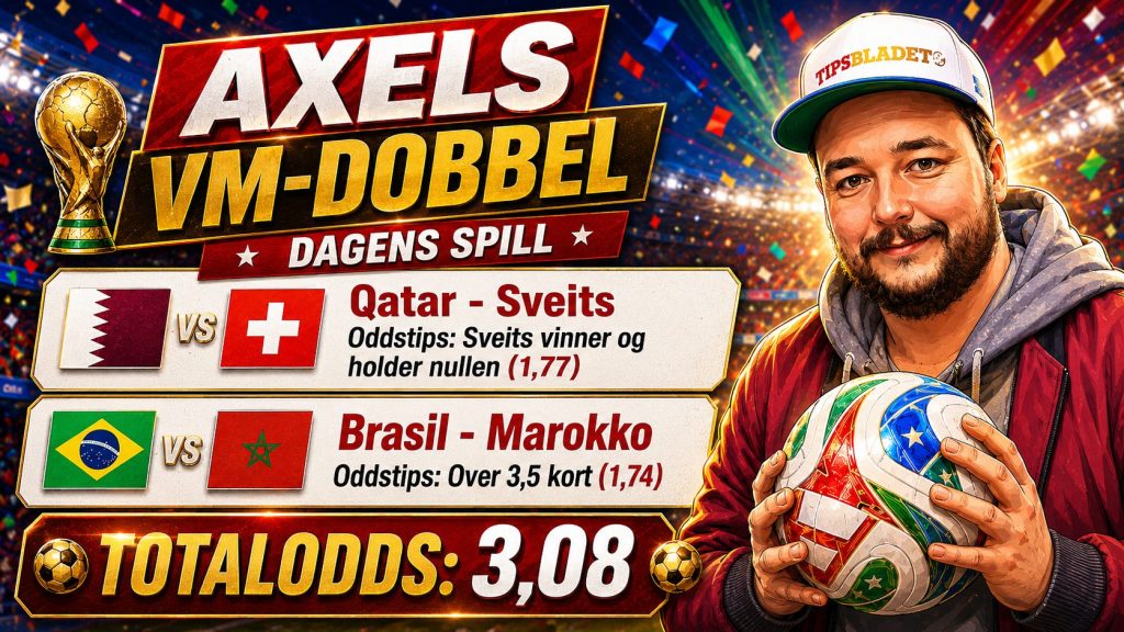 Axels VM-dobbel 13. juni 1 Axels VM-dobbel