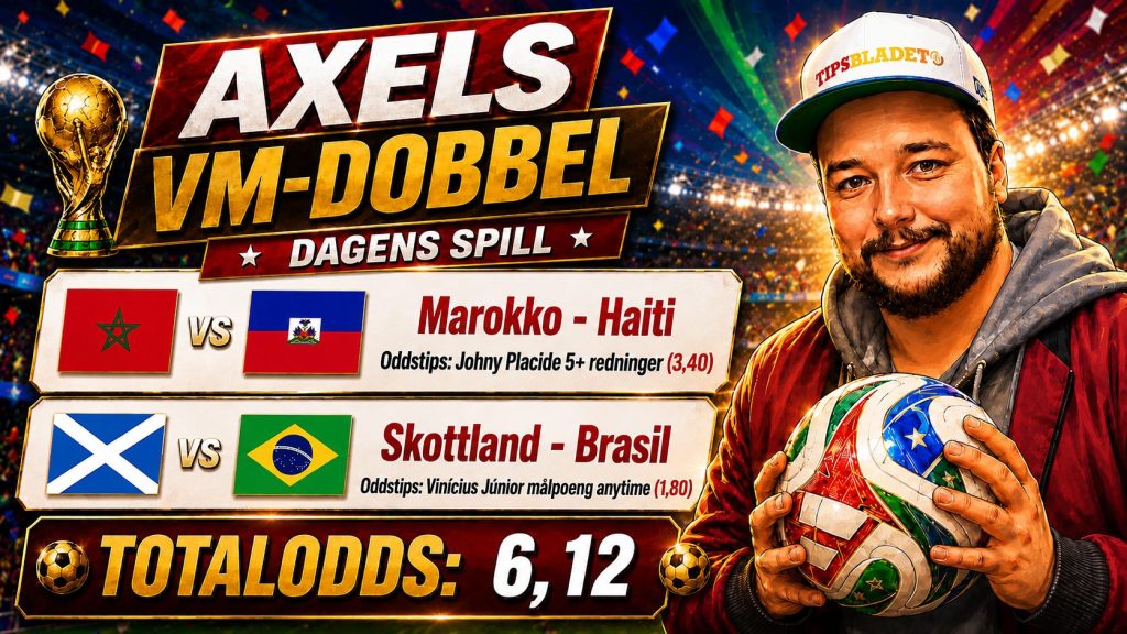 Axels VM-dobbel 24. juni 1 Axels VM-dobbel 24. juni