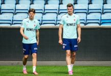 Norge-stjerne avslører tjuvtrening: – Ikke bra David Møller Wolfe og Alexander Sørloth. Foto: Beate Oma Dahle / NTB