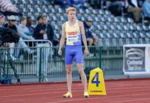 Håkon Moe Berg sliter med skade – debut i Diamond League kan ryke Håkon Moe Berg avbildet under friidrettsstevnet Trond Mohn Games på Fana stadion i Bergen nylig. Foto: Paul S. Amundsen / NTB