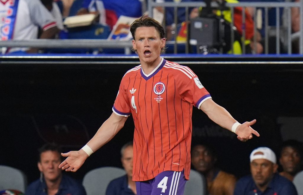 Skottland - Brasil: No Scotland, No Party Scott McTominay Skottland. NTB abbOA6rk8A4