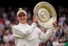 Tennissjokk: Tidligere Wimbledon-vinner utestengt i fire år Marketa Vondrousova fikk lang utestengelse. Foto: Alberto Pezzali / AP / NTB