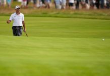 Hovland sliter i US Open – kan misse cuten Viktor Hovland sliter i US Open. Foto: George Walker IV / AP / NTB