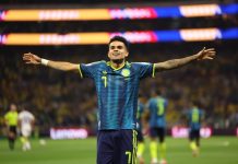 Luis Díaz var innblandet i det meste da Colombia slo Usbekistan i Mexico by.