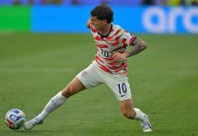 Kjempesmell for USA – må klare seg uten kapteinen mot Australia Chrisitan Pulisic spiller ikke mot Australia fredag. Foto: Jayne Kamin-Oncea / AP / NTB.