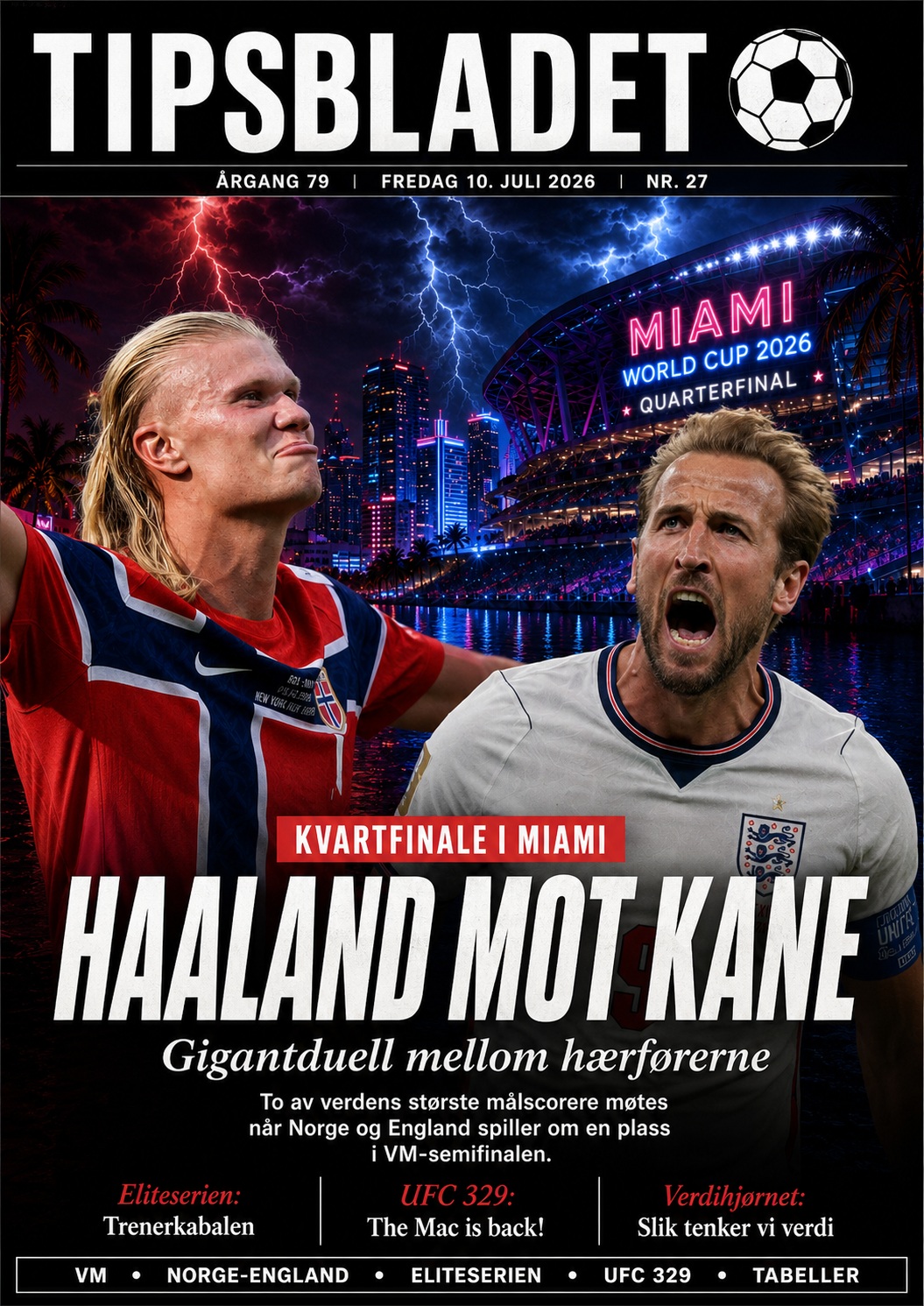 Tipsbladet utgave 27-2026 forside