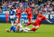Ny Horneland-opptur – Brann vant 2-1 over Molde Eliteseriekampen i fotball mellom Molde og Brann endte med borteseier. Foto: Paul S. Amundsen / NTB