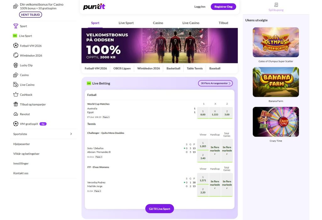 Puntit: 20. plass i Bookmakertesten 2026 1 Puntit ender på 20. plass i Bookmakertesten 2026 fra Tipsbladet