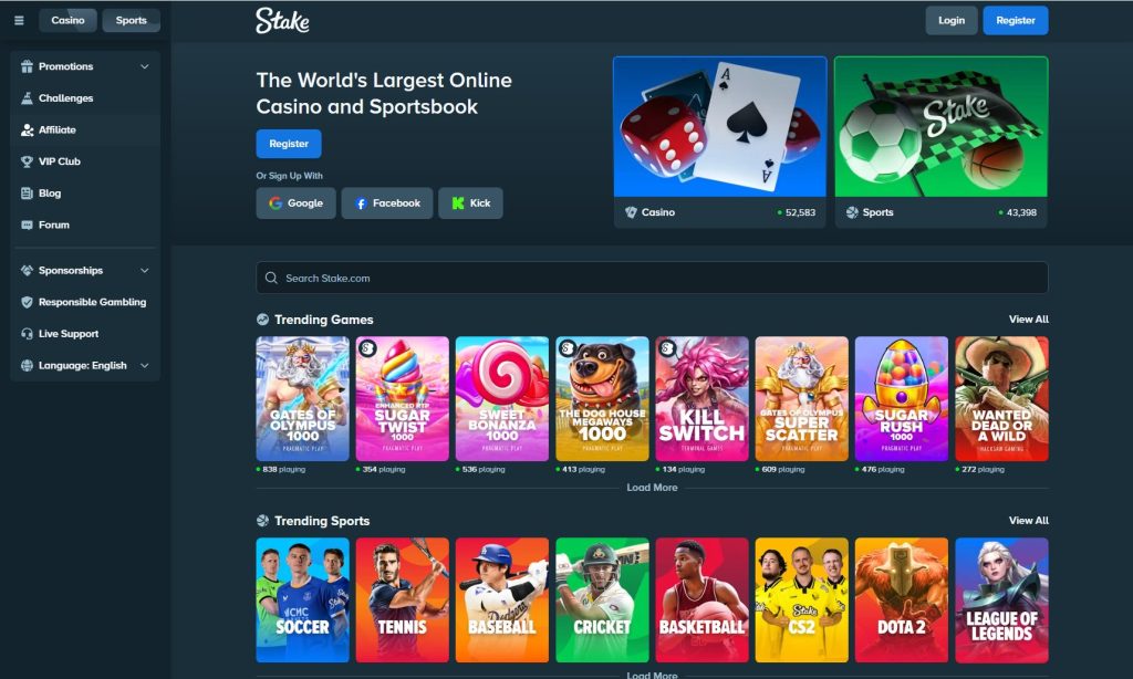 Stake ender på 13. plass i Bookmakertesten 2026 fra Tipsbladet