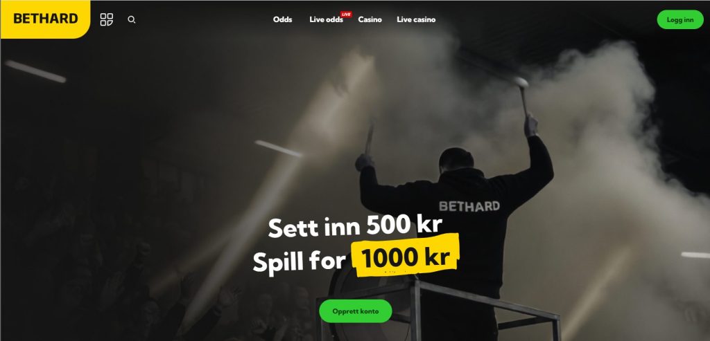 Bethard ender på 6. plass i Bookmakertesten 2026 fra Tipsbladet
