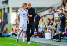 Sebastian Pedersen forlater Sogndal. Foto: Fredrik Varfjell / NTB