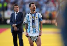 Messi: – Vil ta tid før såret leges Lionel Messi etter søndagens VM-finale. Foto: Stephanie Scarbrough / AP / NTB