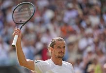 Zverev klar for ny Grand Slam-finale – slo wildcard-spiller Alexander Zverev. Foto: Kirsty Wigglesworth / AP / NTB