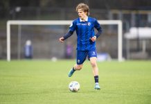Stabæk-talent fikk nedslående beskjed – trolig ute resten av året Sebastian Olderheim spiller trolig ikke flere kamper for Stabæk denne sesongen. Foto: Annika Byrde / NTB