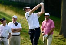 Hovland med kruttsterk avslutning i Skottland Viktor Hovland spilte seg opp på siste dag i Scottish Open. Bildet er fra PGA-turneringen han vant i Connecticut i slutten av juni. Foto: Jessica Hill / AP / NTB