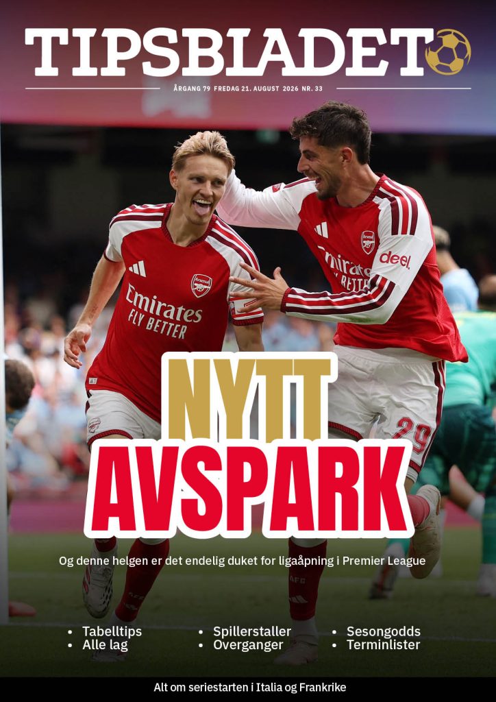 Tipsbladet utgave 33-2026