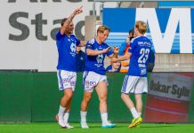 Tromsø røk på sjeldent tap – Molde tar innpå topp tre etter 3-2-seier Moldes Oskar Spiten-Nysæter scoret mot Tromsø søndag. Foto: Frederik Ringnes / NTB
