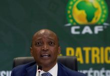 Det afrikanske fotballforbundet med enstemmig støtte til Infantino CAF-president Patrice Motsepe og hans styre uttrykker enstemmig tillit til Gianni Infantino som Fifa-president. Foto: Themba Hadebe